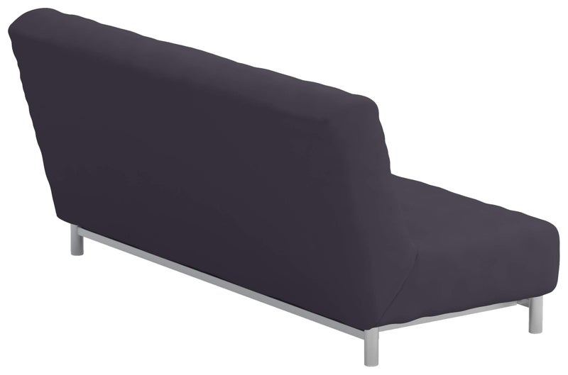 Sofa Pro The Flax Polyester Beddinge Lovas Sofa Bed Cover Replacement is Compatible for IKEA Beddinge Sleeper, A Quality Futon Slipcover Replacement (Darker Gray Flax) - Image 2